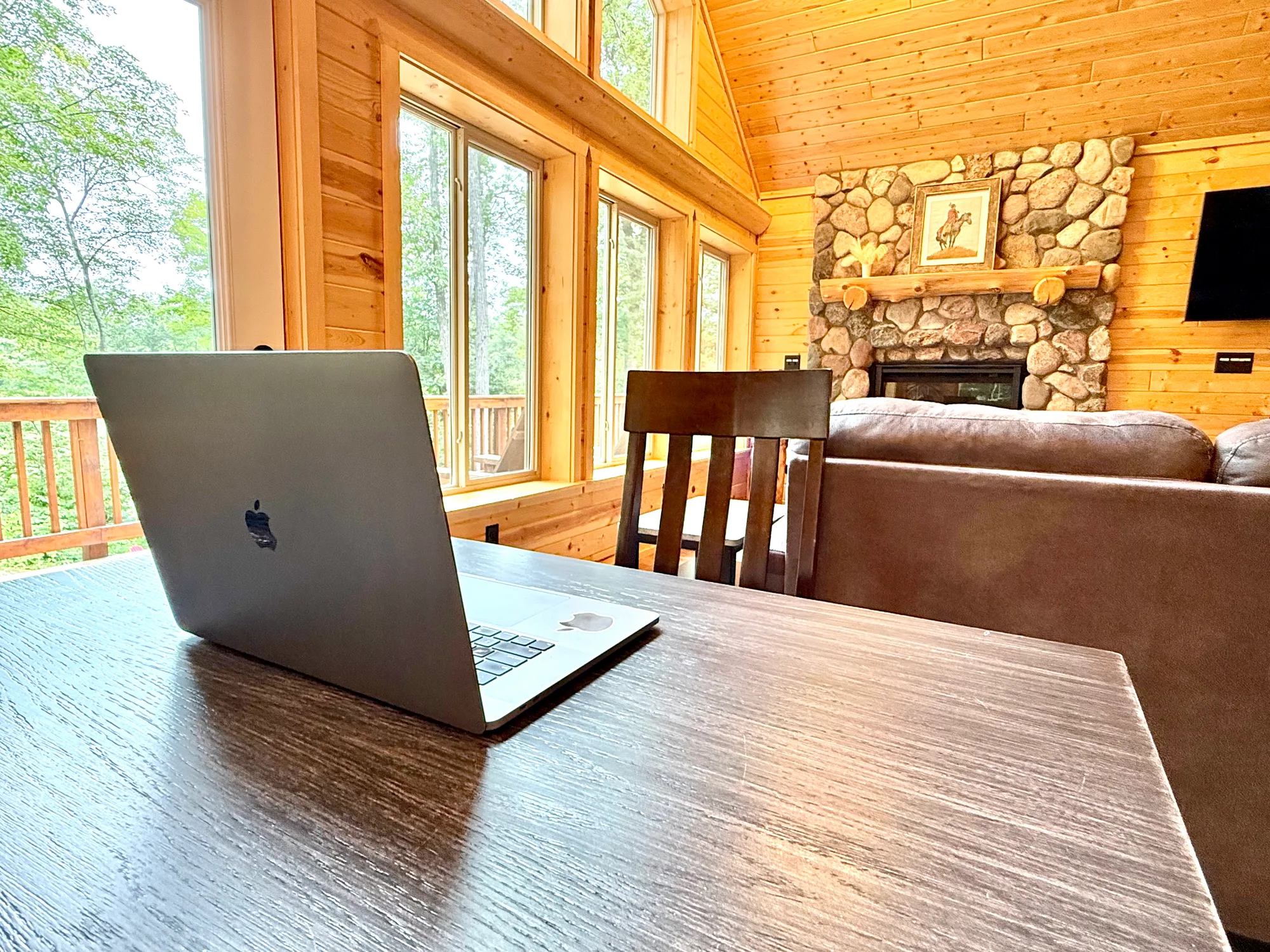 Why Our Stone Lake Cabins Are Perfect for Remote Work