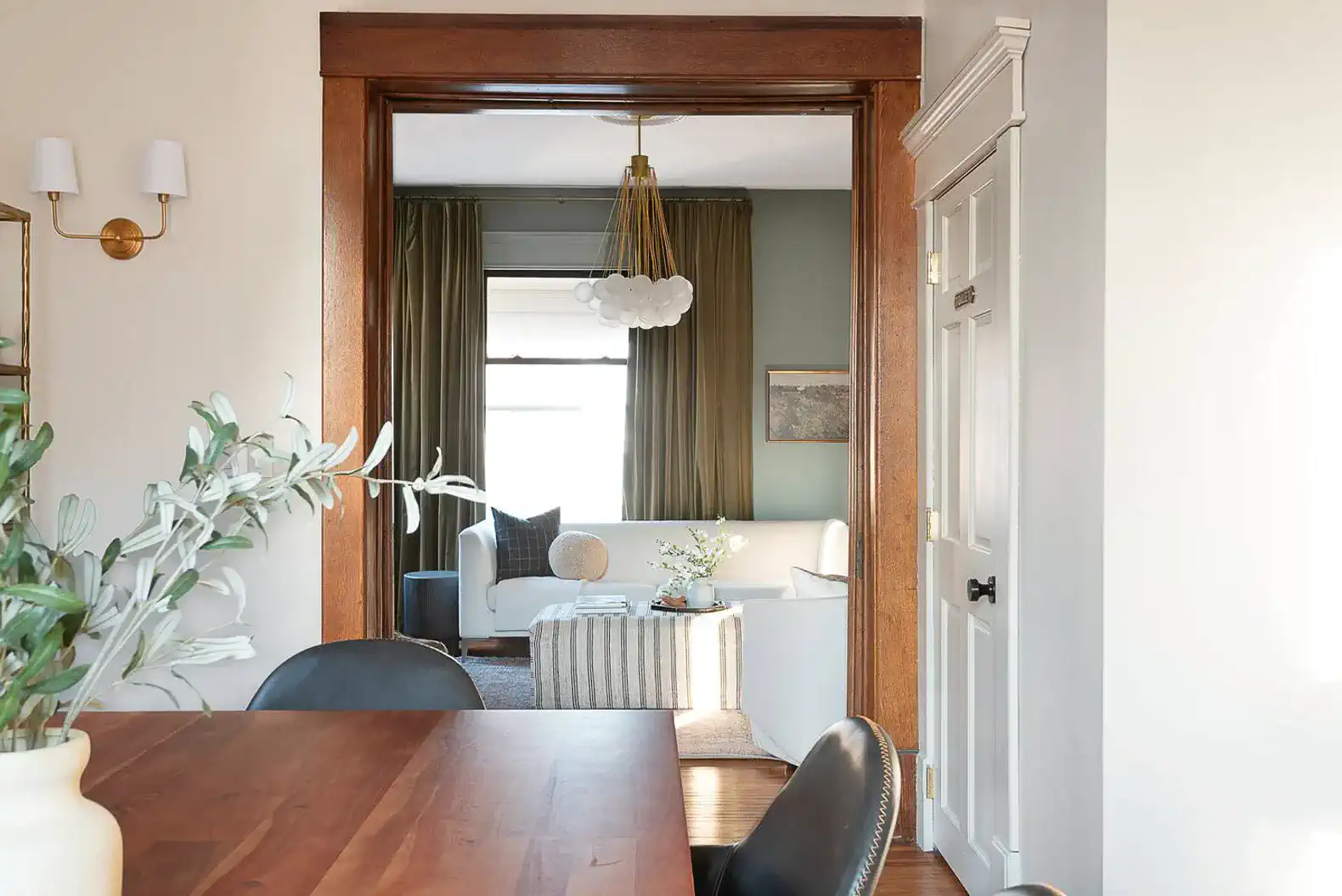First Floor | Dining Room | Looking into the Living Room