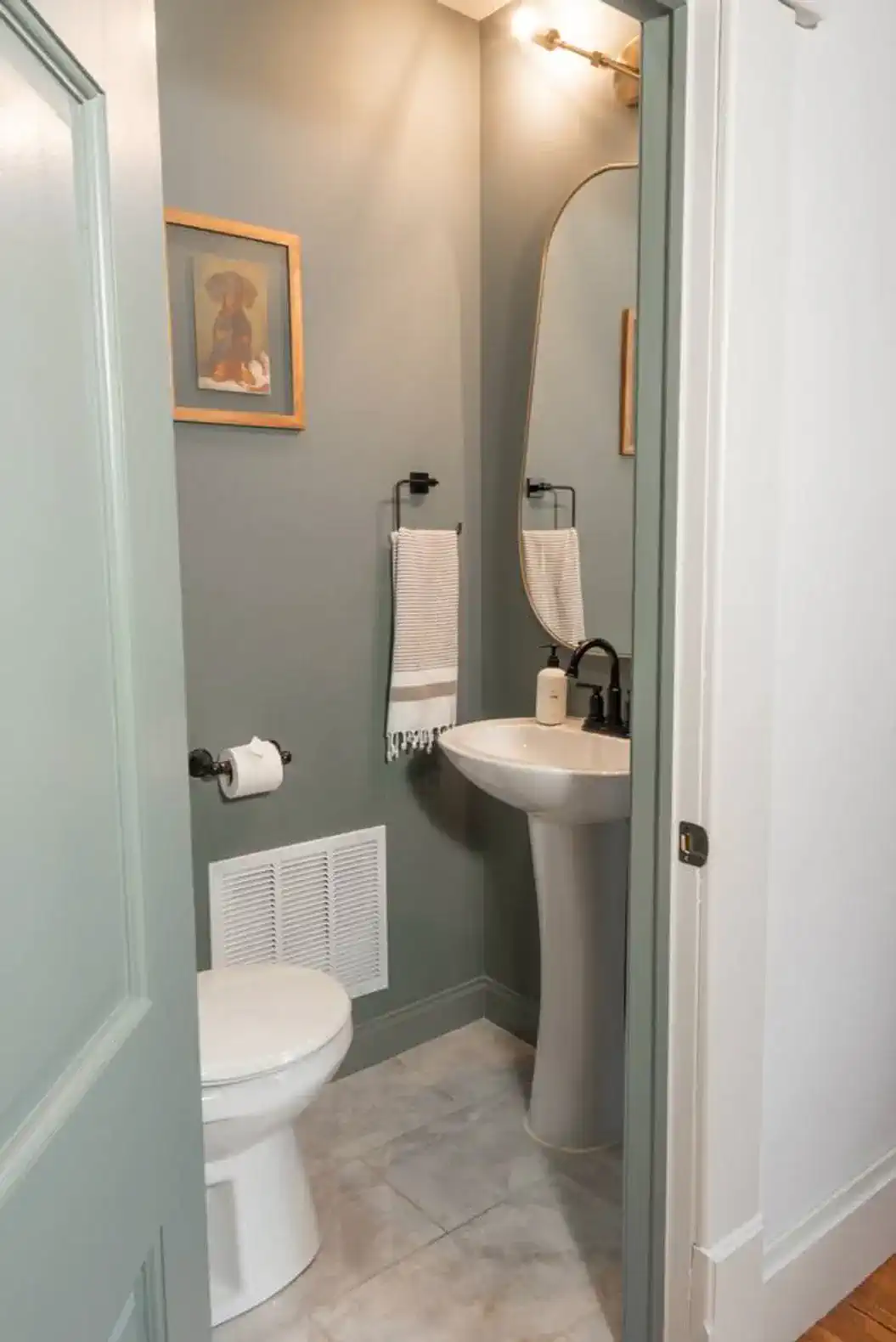 First Floor | Powder Room | Toilet & Sink