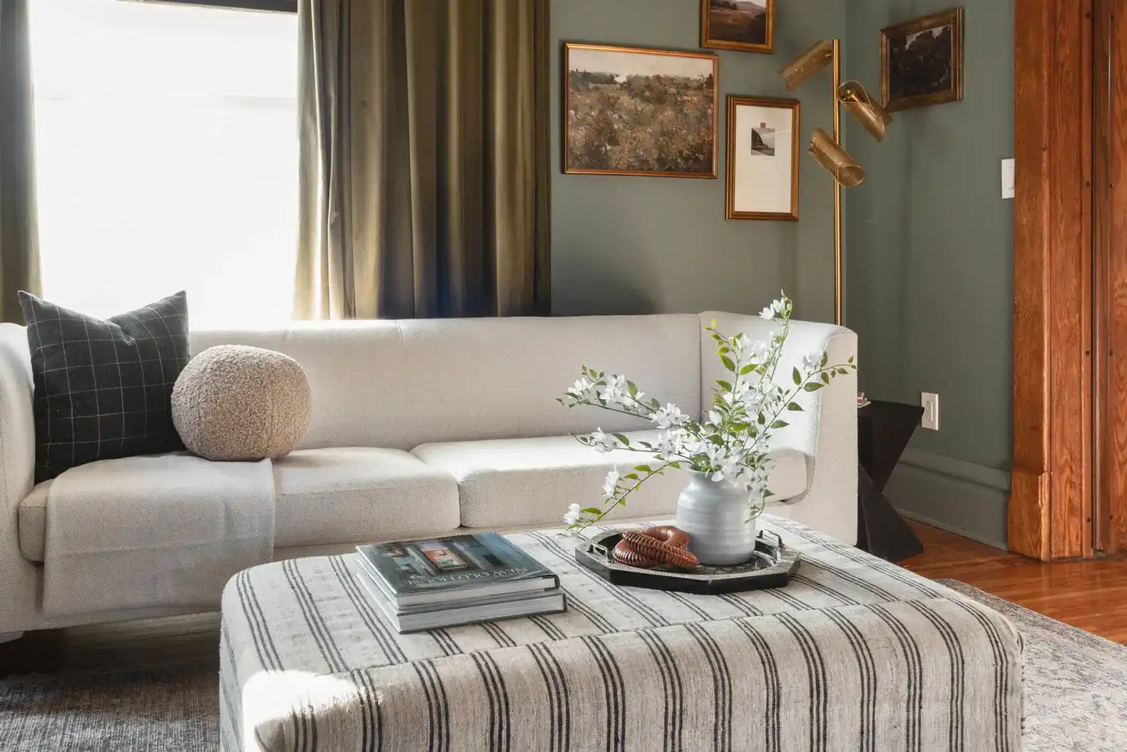 First Floor | Living Room | Seats 6-8 + Frame TV
