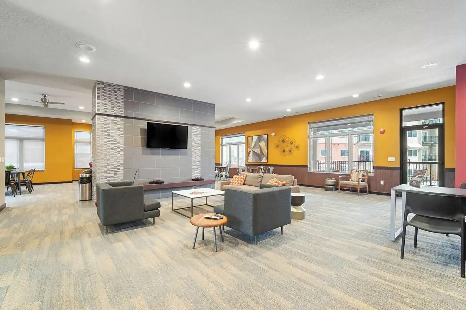 You'll also find a small business center in the clubhouse as well.