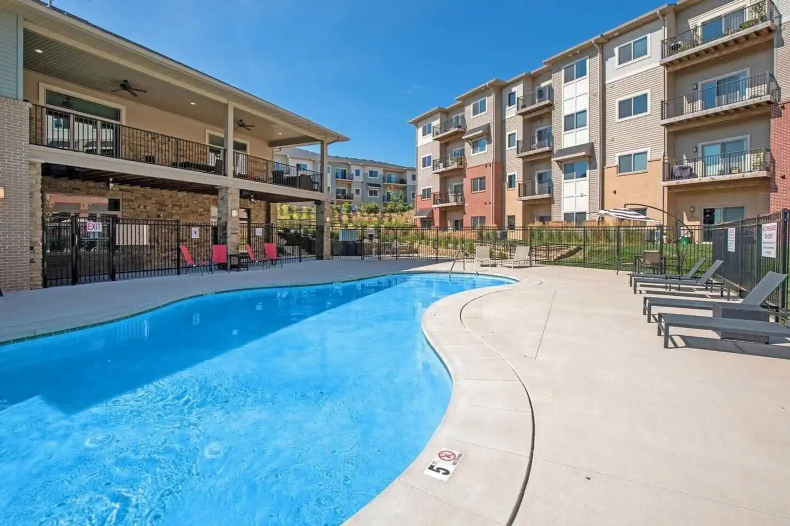 The beautiful, sparkling swimming pool is open from Memorial Day to Labor Day and towels are provided!