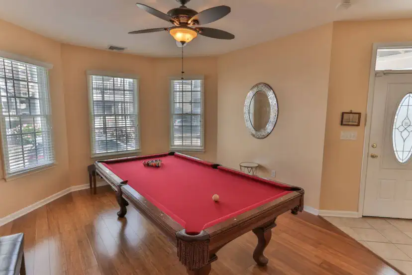 Room for ten, set up for a group