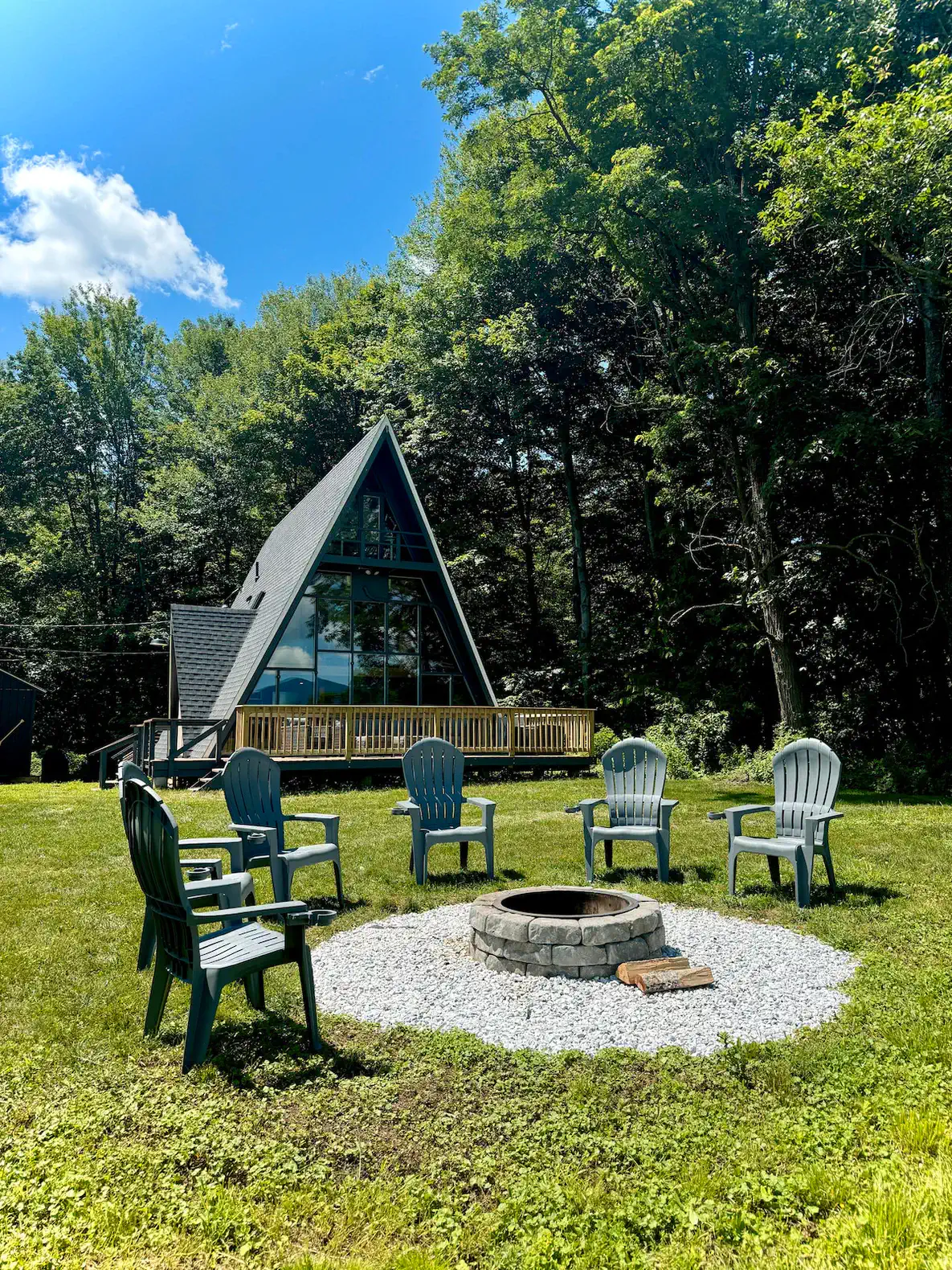 Modern A-frame w/ Mountain Views