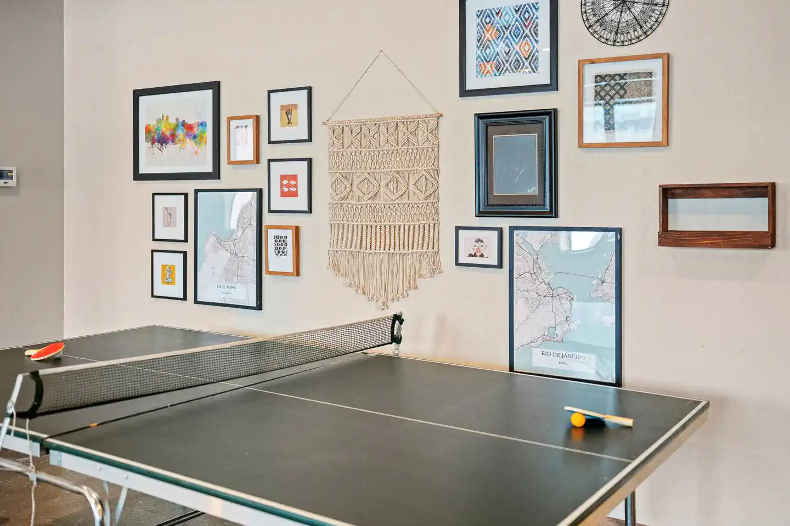 How about a friendly game of ping-pong?