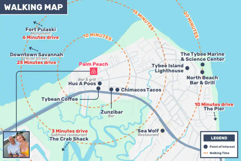 The walking map