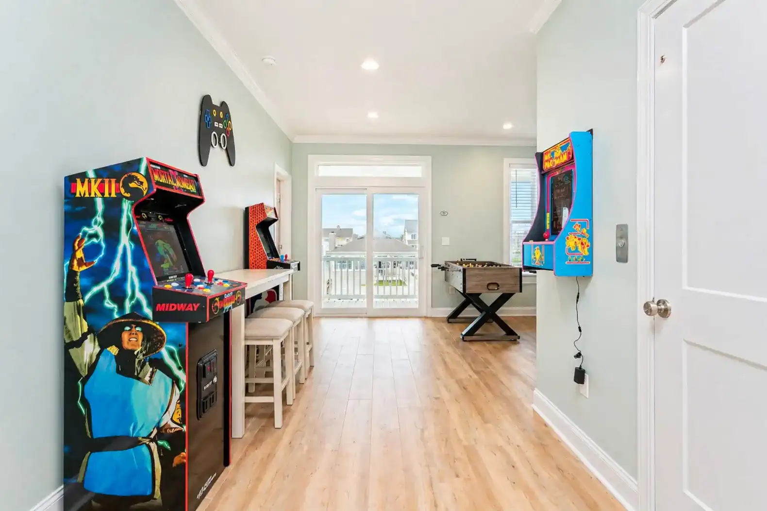 Hallway in Game Room