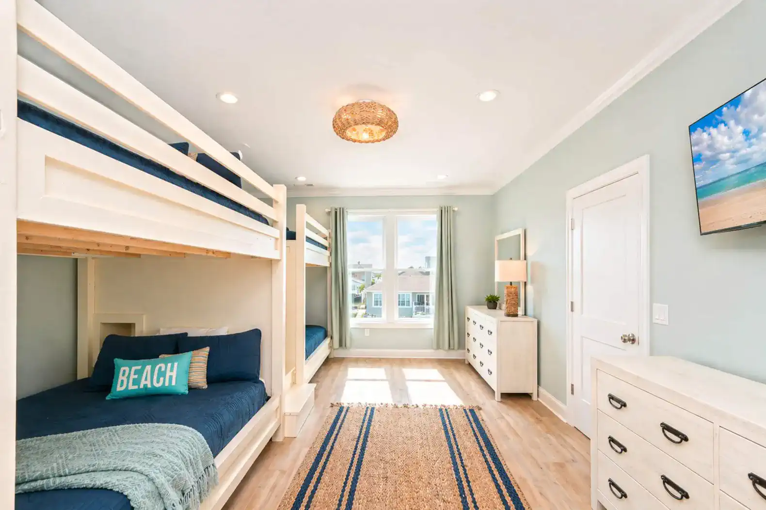 Large Bunkroom right off the Game Room
