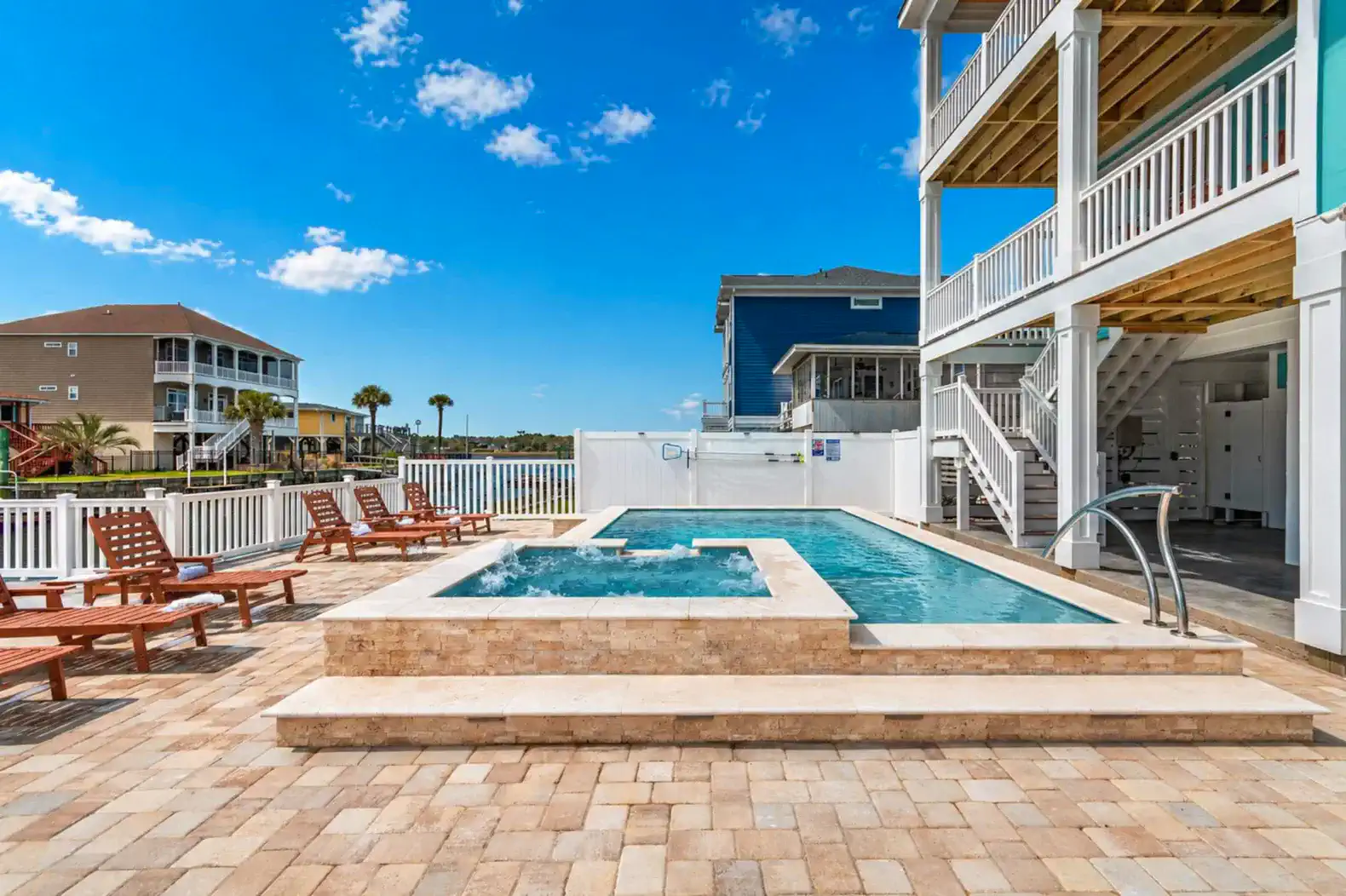 Hot Tub in the pool