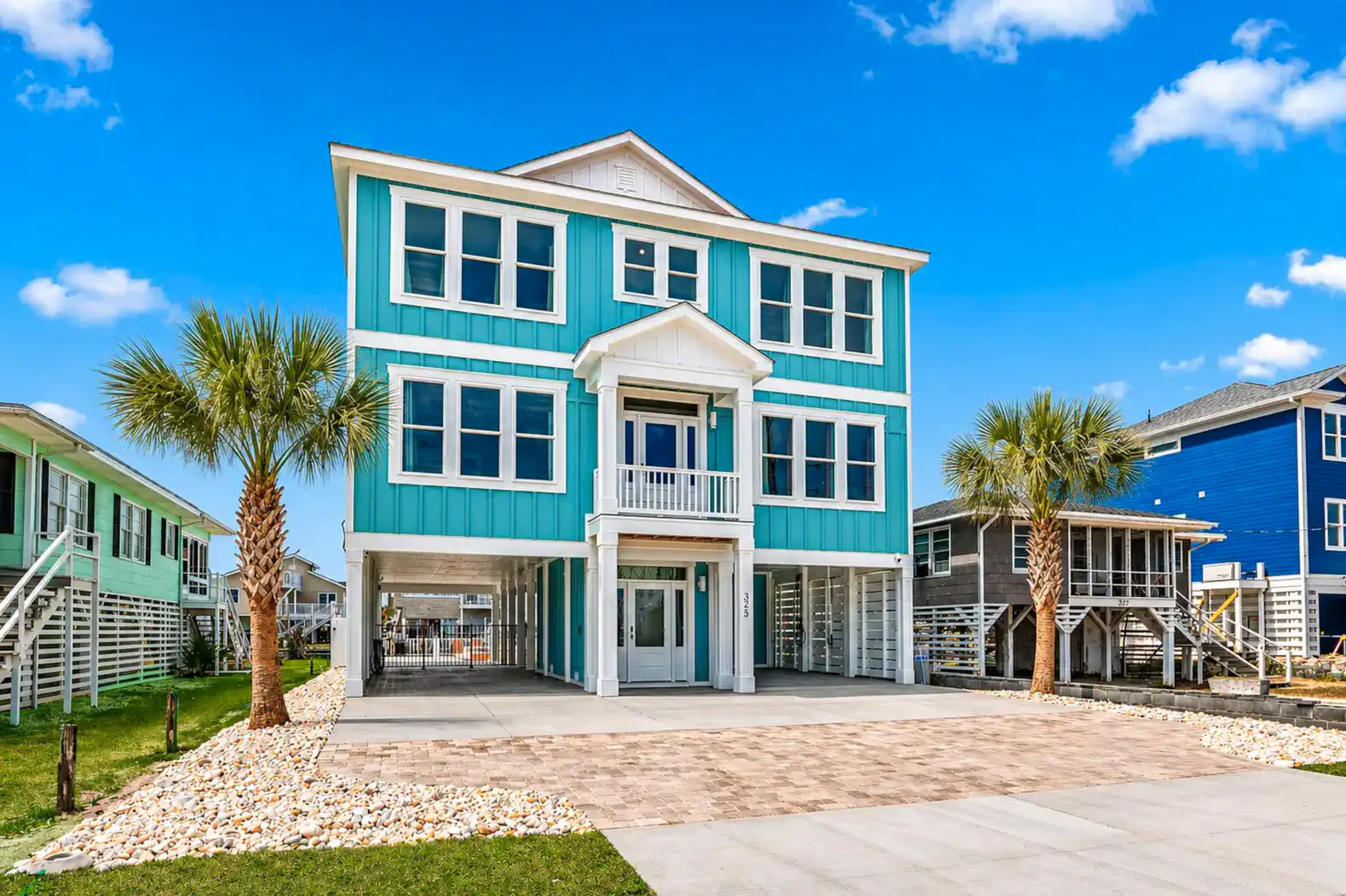 Exterior of the Blue Fin