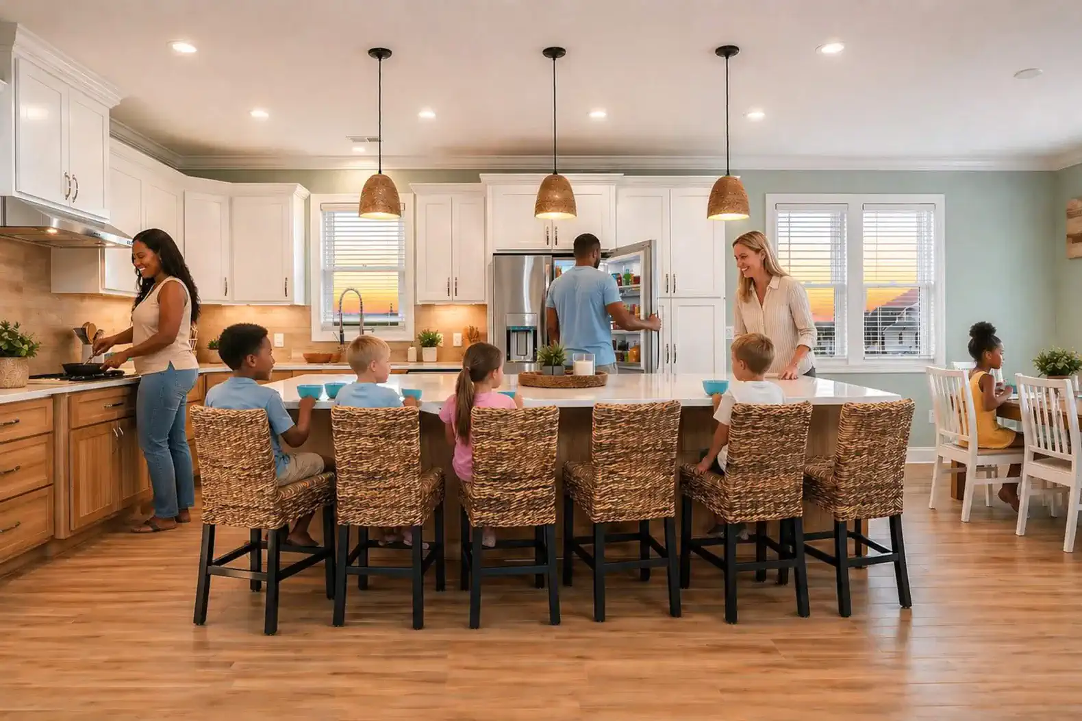 Kitchen area
