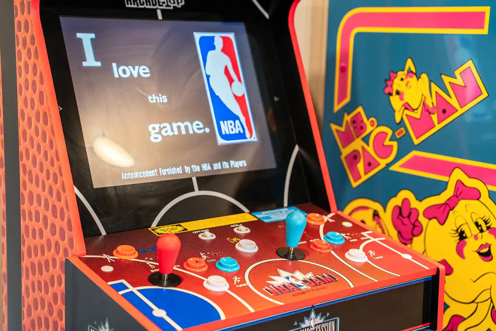 NBA arcade game