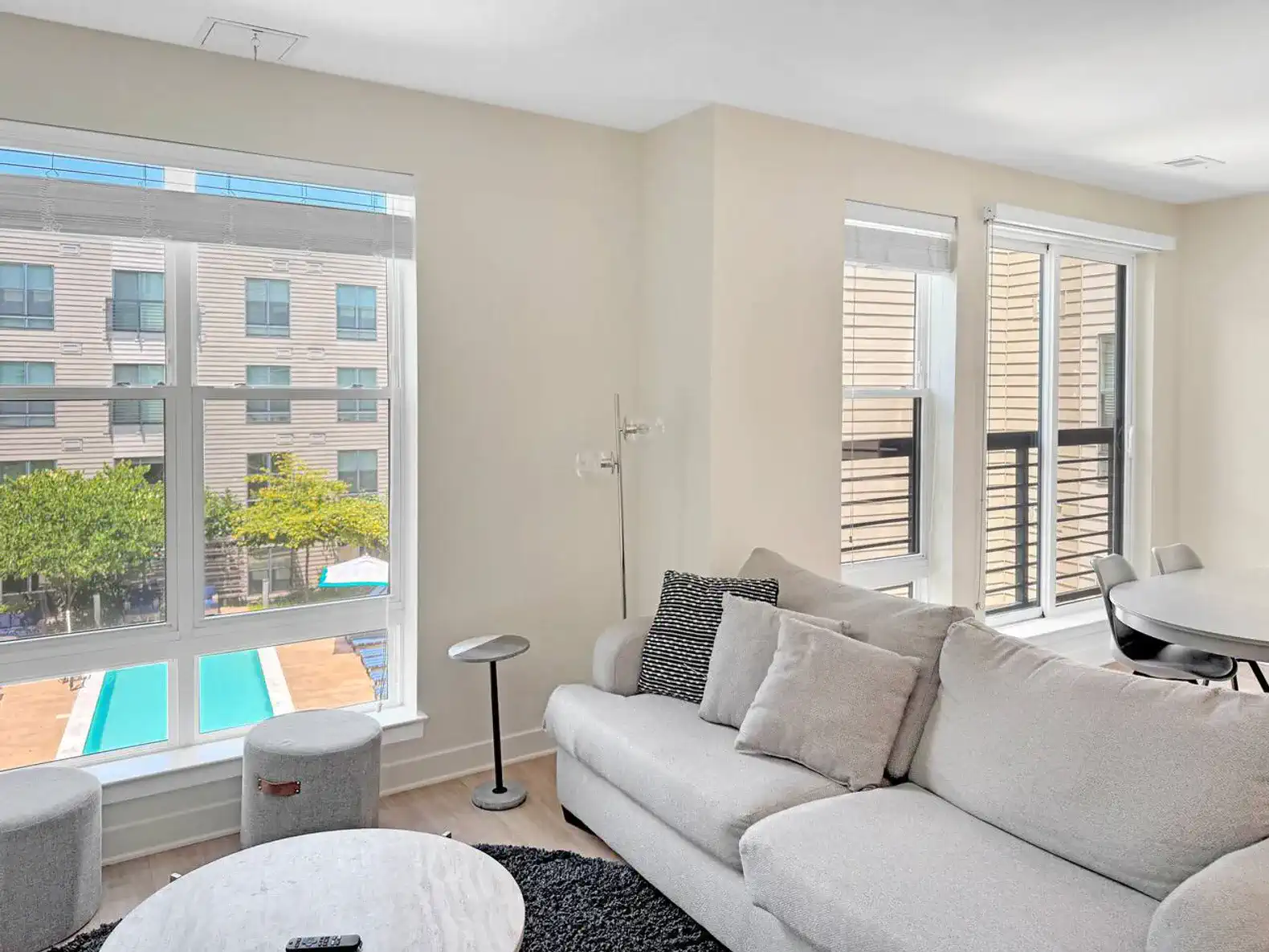 Poolside Luxury | Gray 2BR/2BTH in Prime Arlington – photo 2