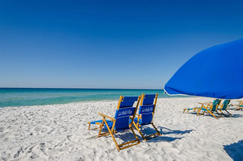 Saisonaler Strandservice für zusätzlichen Komfort