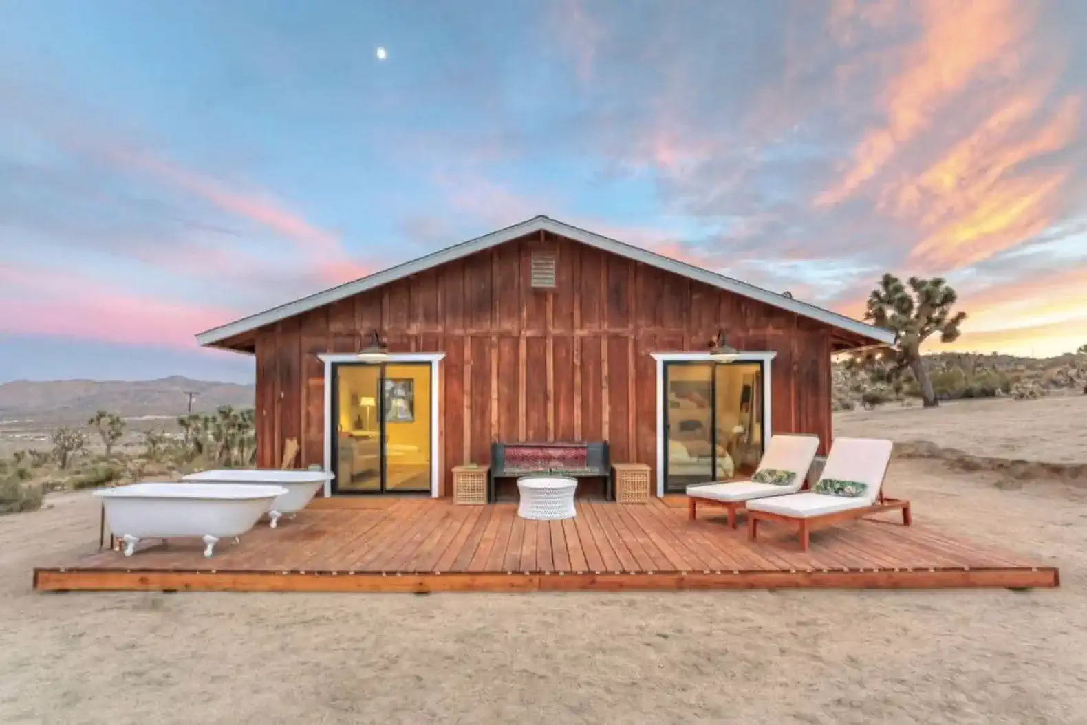 La Luna Cabin | Boulders + Outdoor Bath + Views