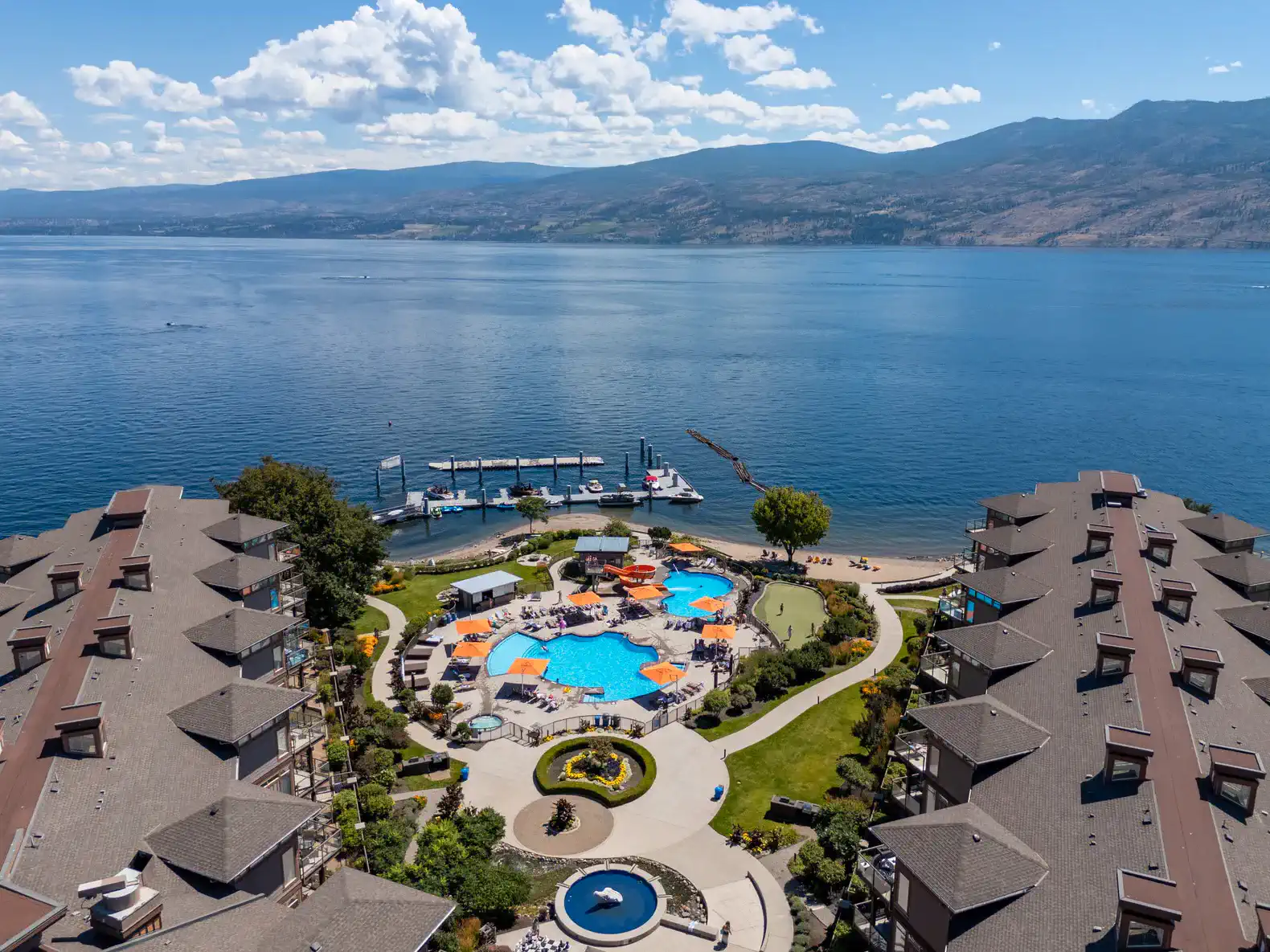 Lakefront Resort Condo with Pool