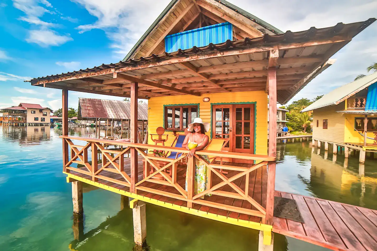 Over the water Bungalow with amazing sea view