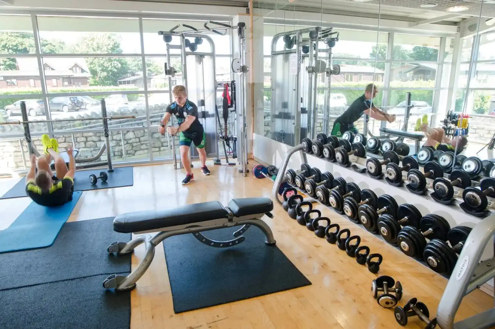 On site gym