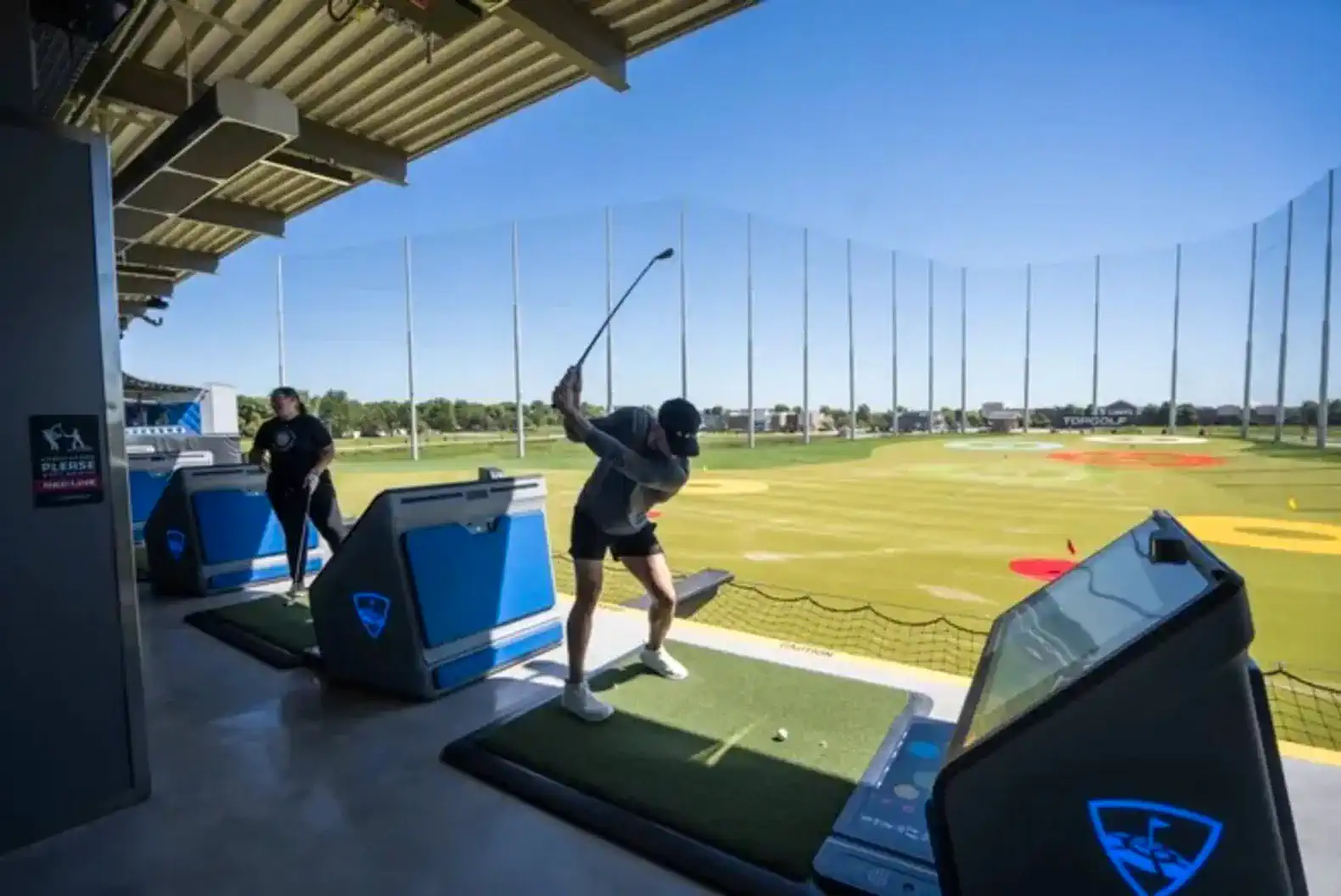 Topgolf's first location in Iowa is finally here...and it's less than 2-minutes away!  Featuring 72 climate controlled outdoor hitting bays; fun for the entire family!