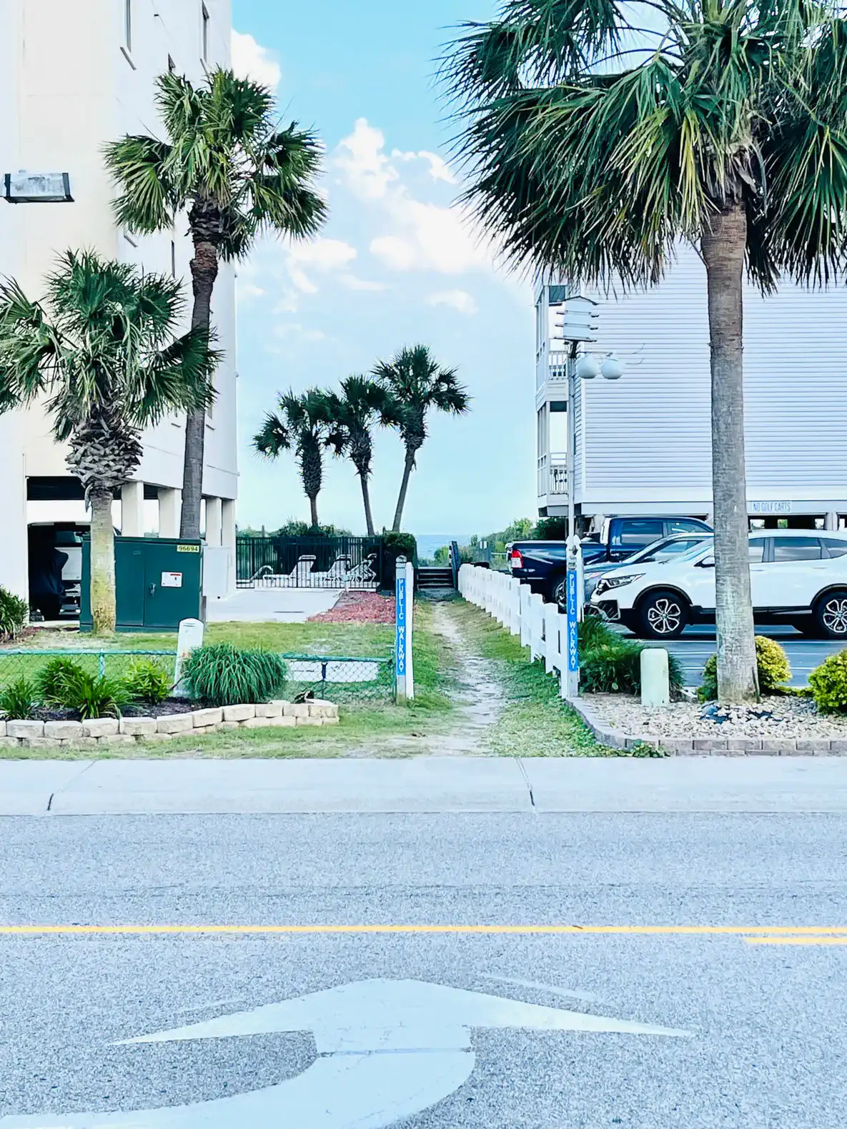 Front of Beach Access