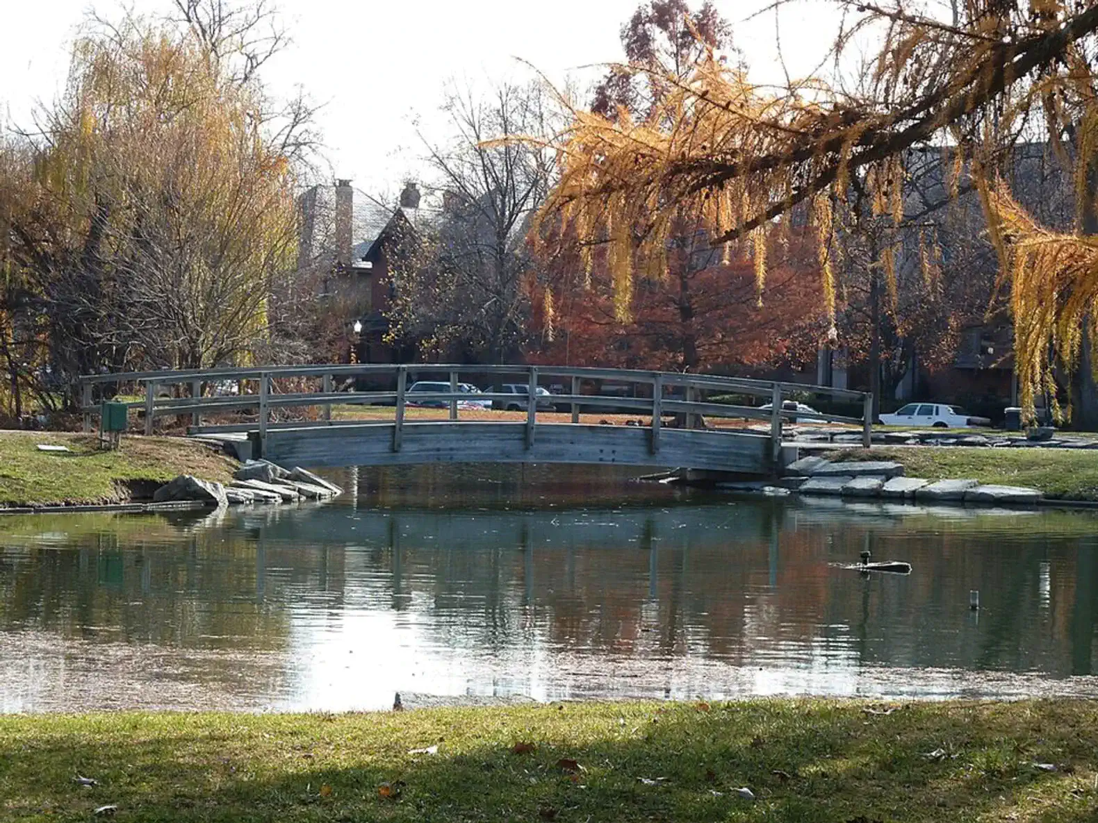 Located just one block from Schiller Park