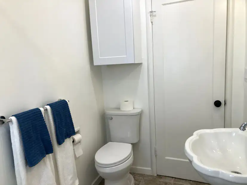 Stocked bathrooms