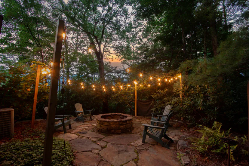 Cozy Campfires in the Evening