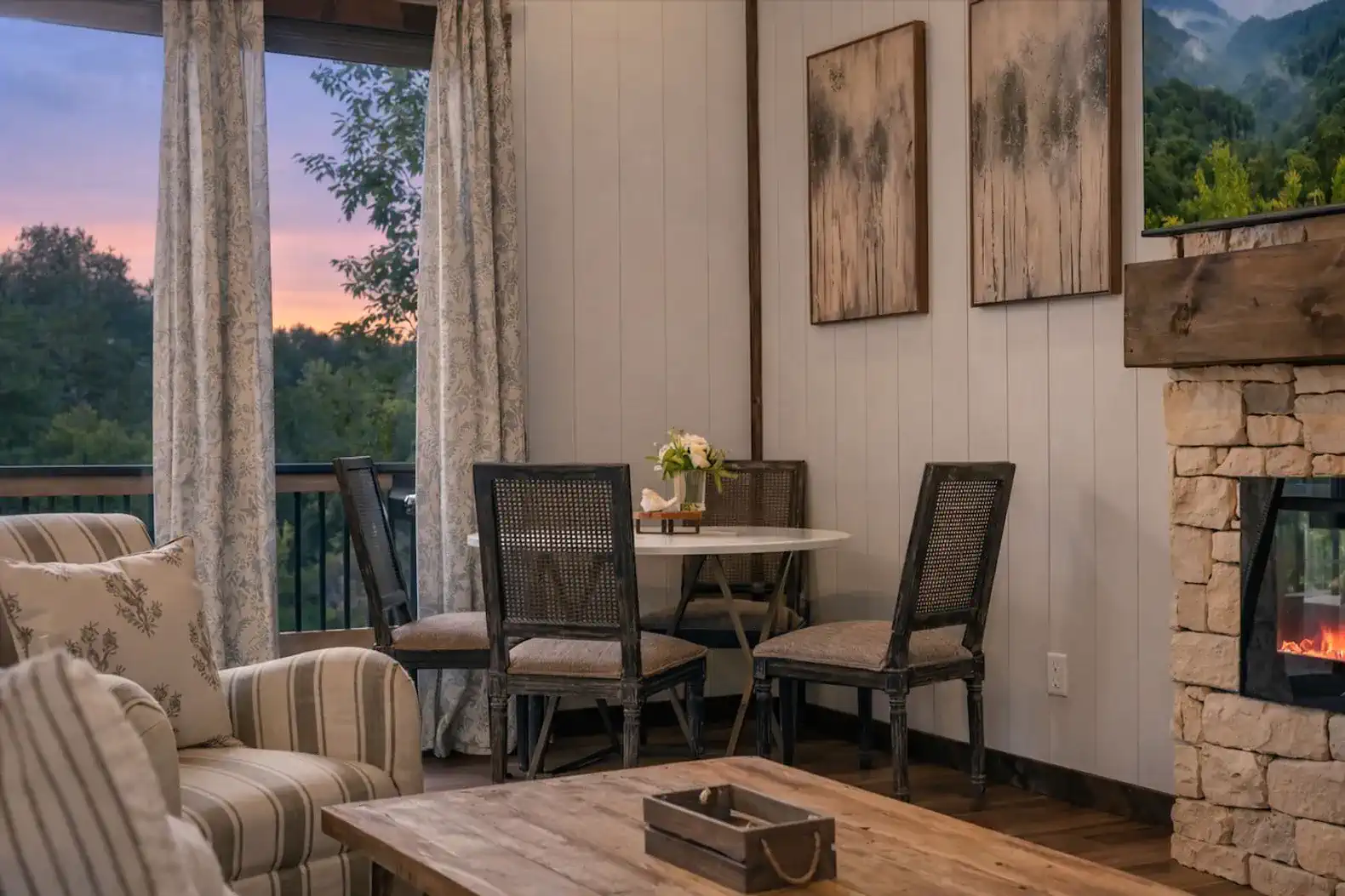 Perfectly located near the living room and kitchen so nobody has to miss out on the conversation.
