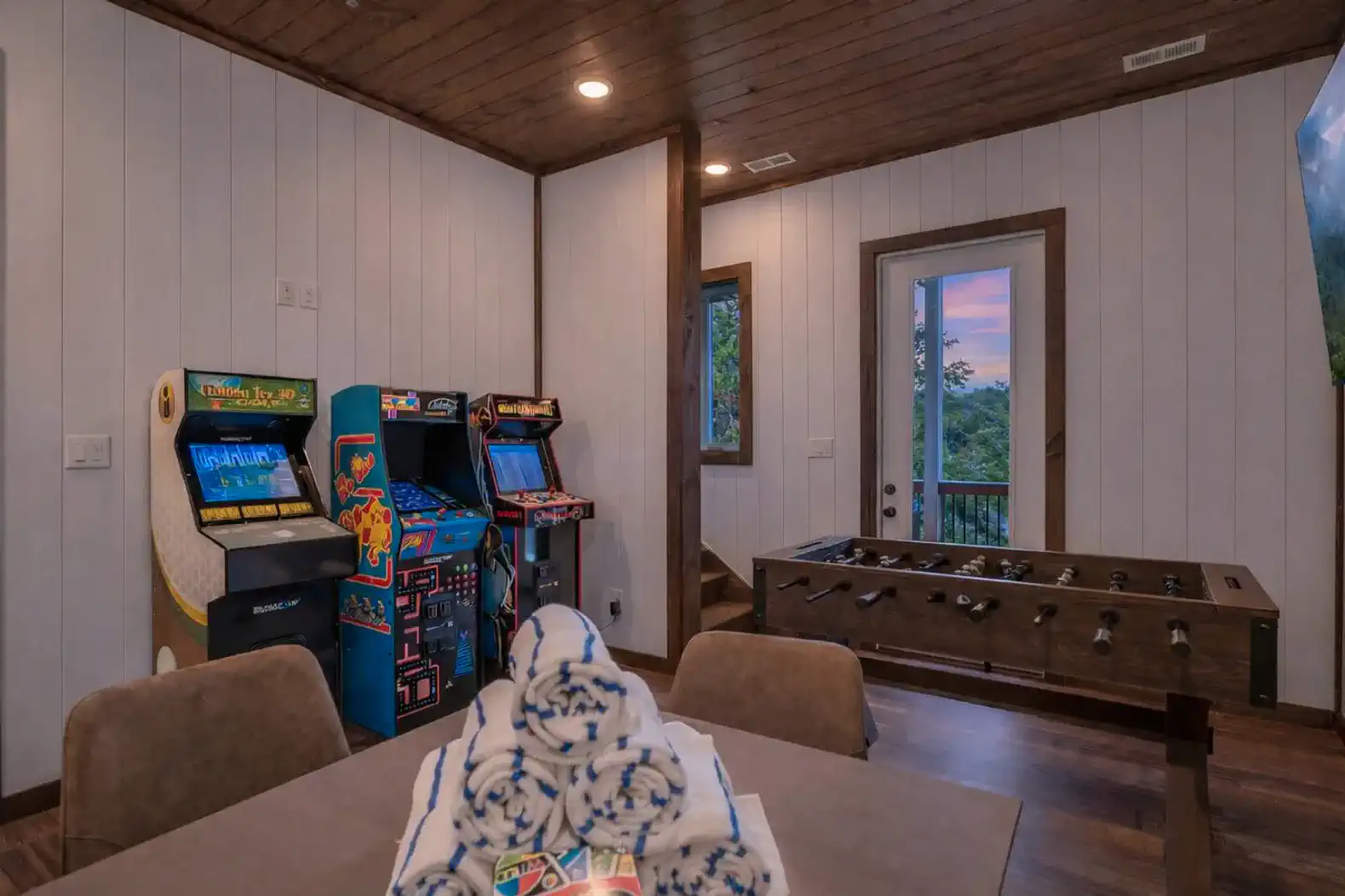 Game Room perfect for some healthy competition and fun for people of all ages!