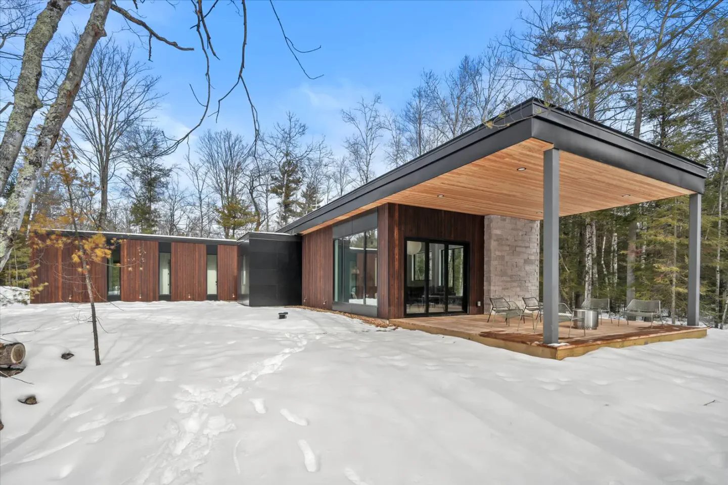 Cedar & Glass | Fish Creek Architectural Retreat  – photo 2