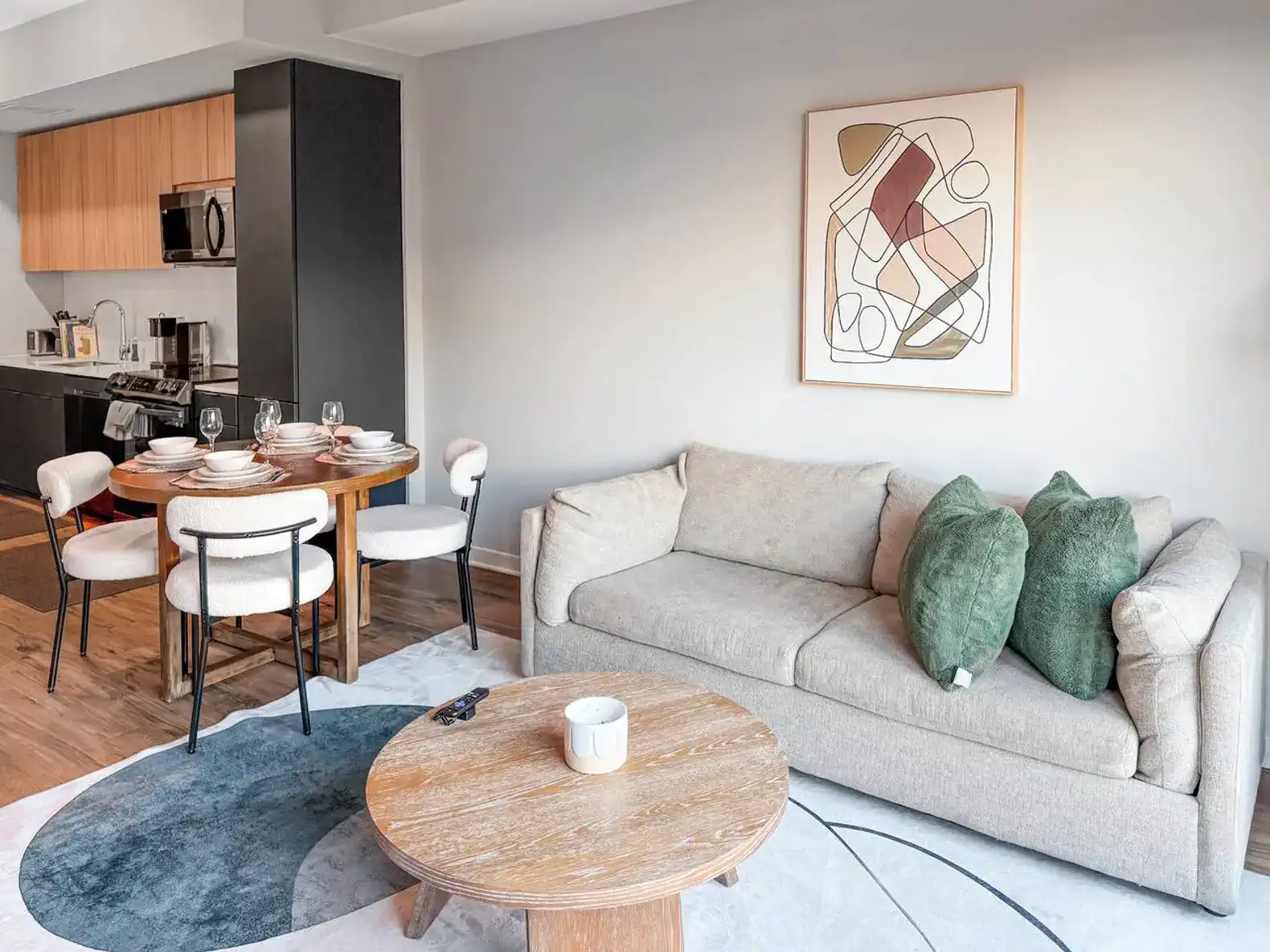 Natural Oak 1BR | Terrace | Ballston Metro & Mall