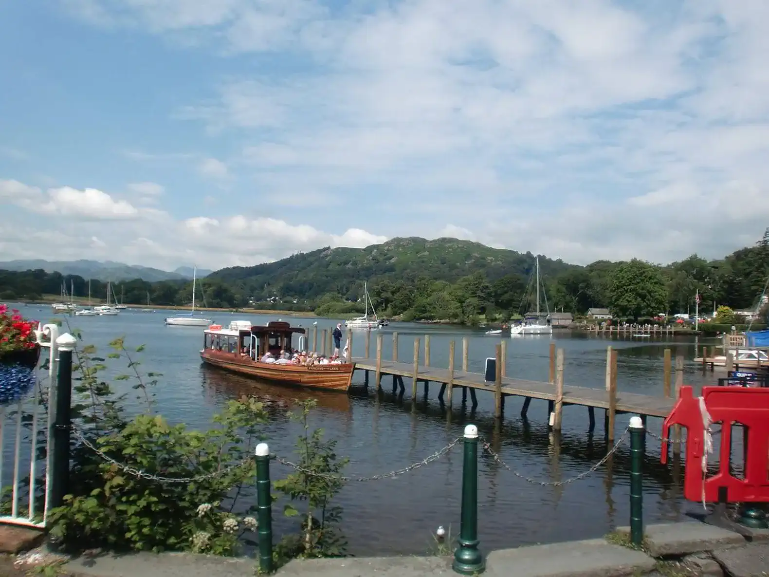 Enjoy a boat ride on Lake Windermere