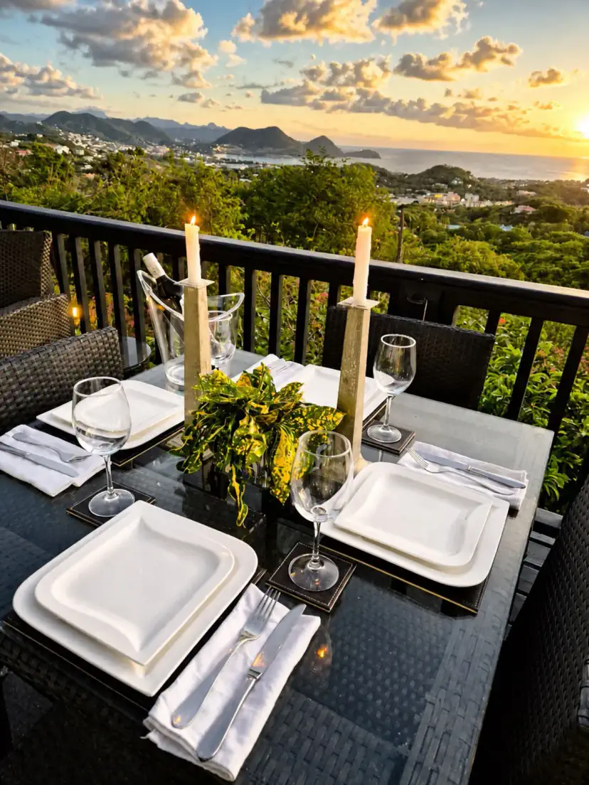 Dinner on the terrace