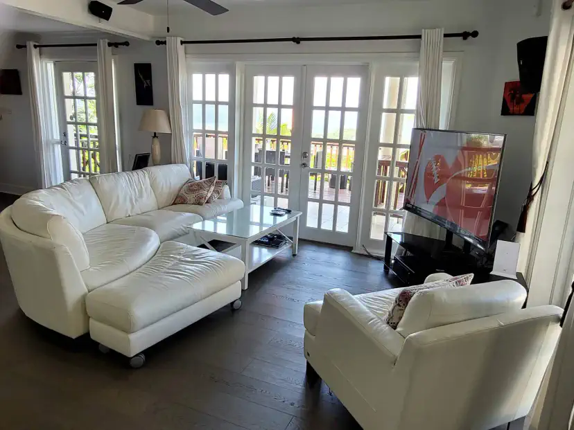 The living room