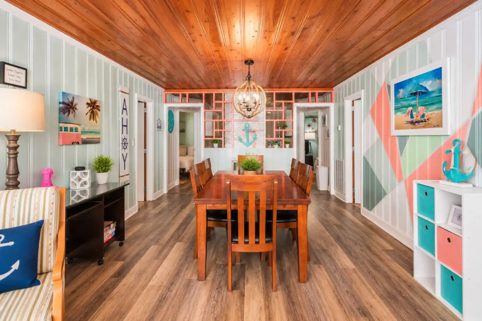 Anchors Down Dining Area off Living Area