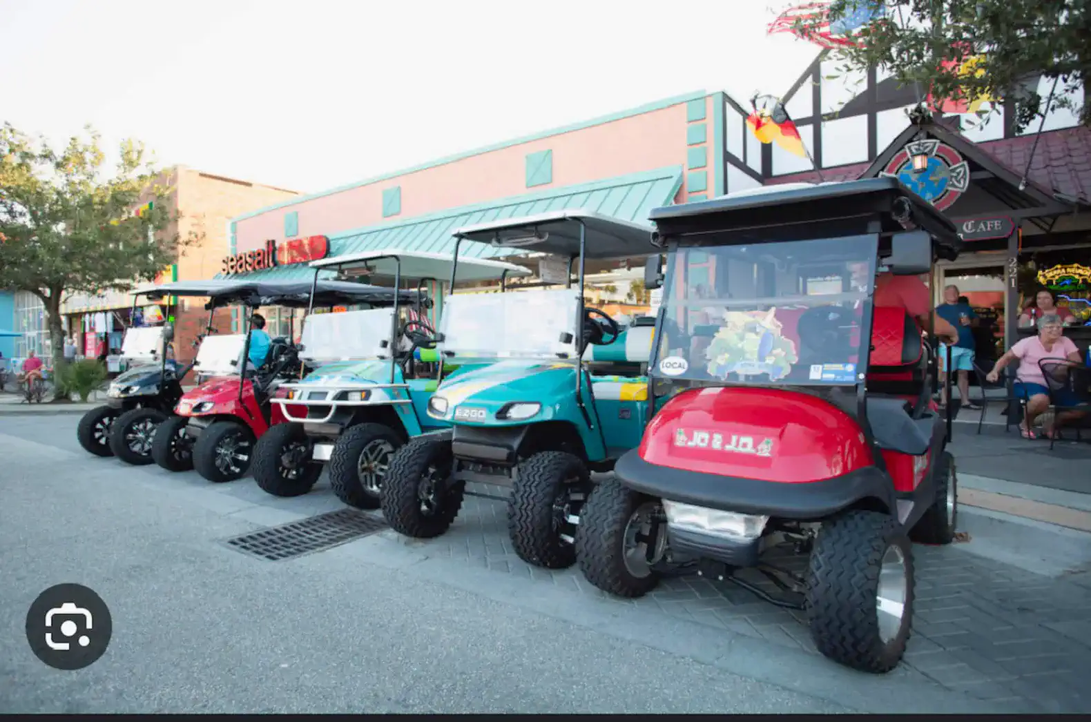 Don't forget to rent a golf cart-North Myrtle's preferred method of transportation.  