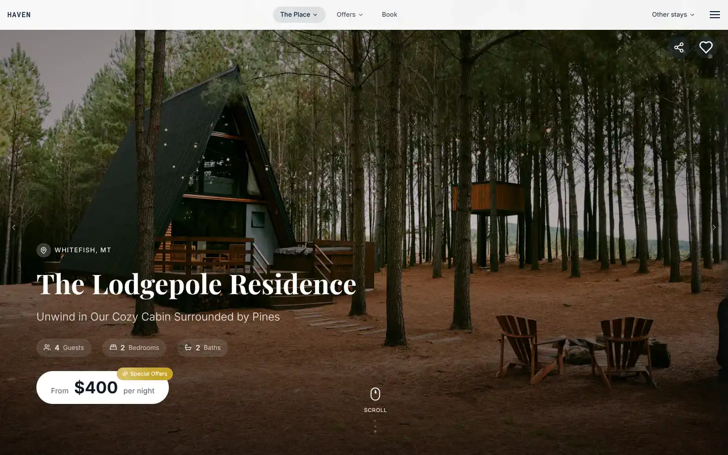 The Lodgepole Residence