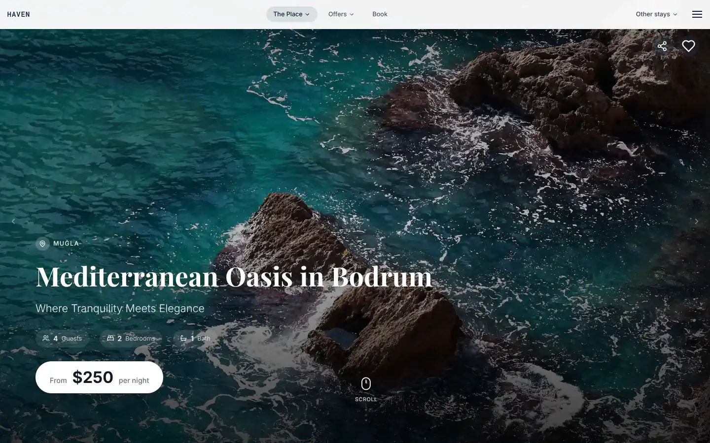 Mediterranean Oasis in Bodrum