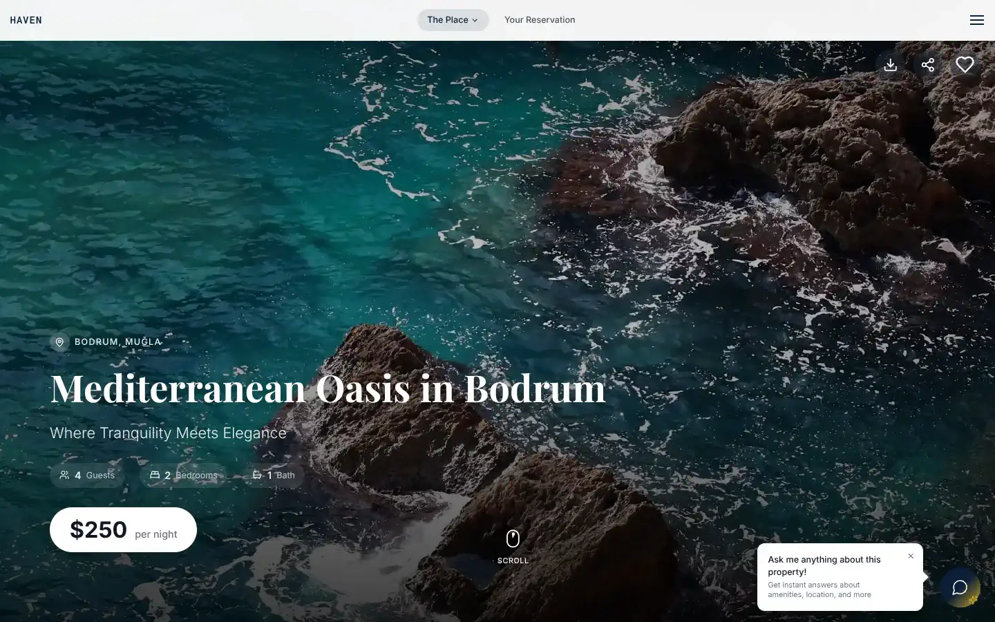 Mediterranean Oasis in Bodrum