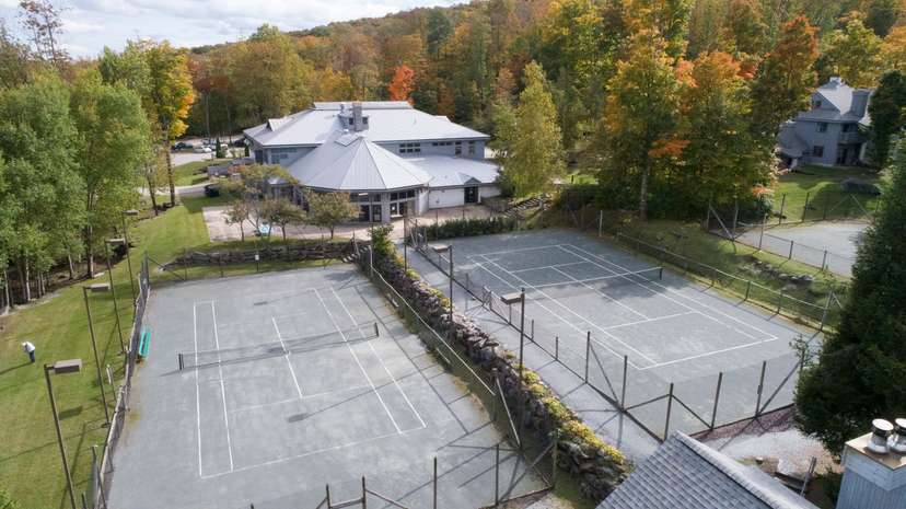 Tennis courts