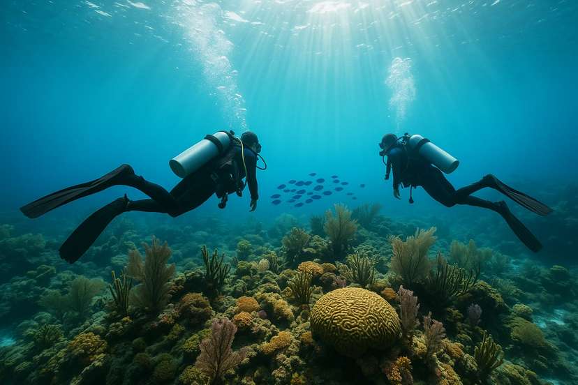 Scuba diving