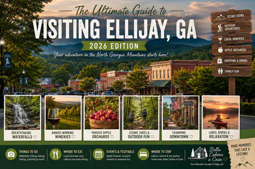 Le Guide Ultime pour Visiter Ellijay, GA (Édition 2026)