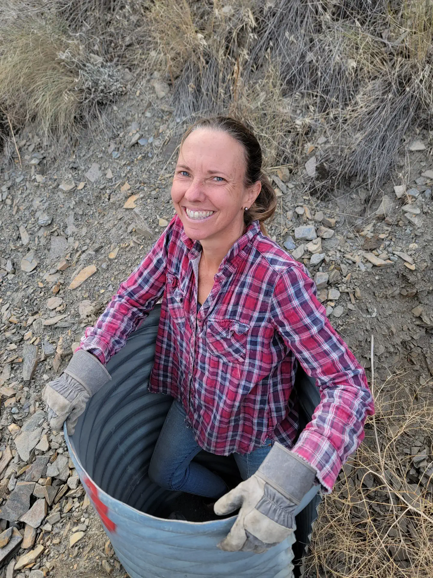 Las mujeres pueden hacer construcción. La mayoría de nosotras somos lo suficientemente inteligentes como para no hacerlo.