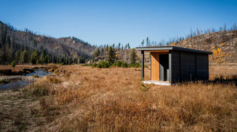 ¿Has visto nuestra sauna junto al río??