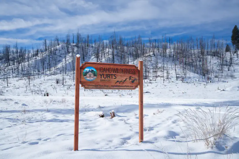 Eine Idaho Park N’ Ski-Erlaubnis, vom 15. November bis 30. April