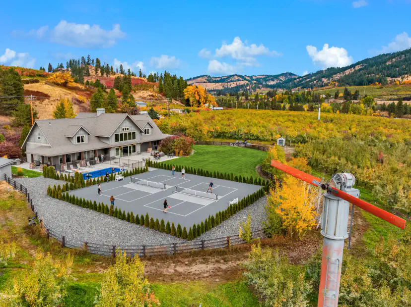 Nearly 6,000 square feet, built for a gathering