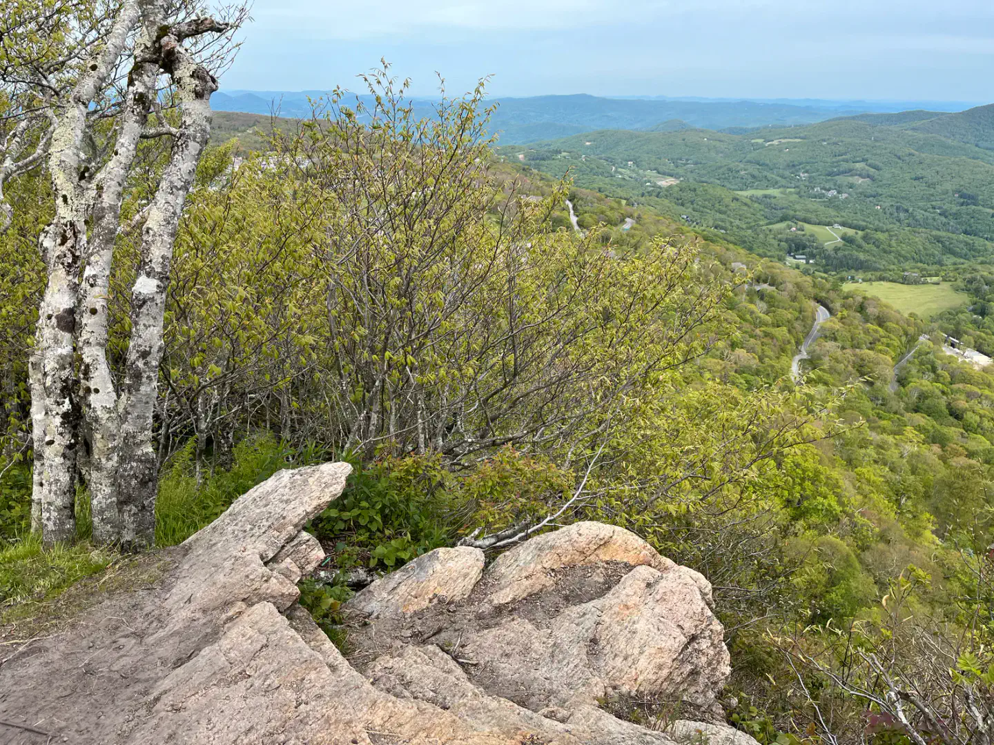 Overlook Park Trail, a short drive from the lodge
