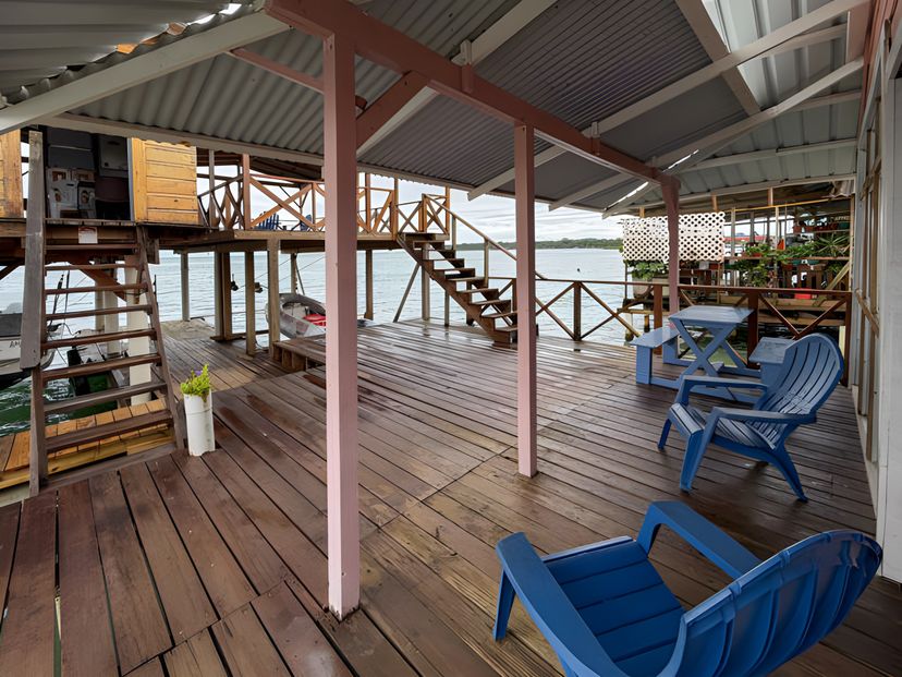 The lower deck