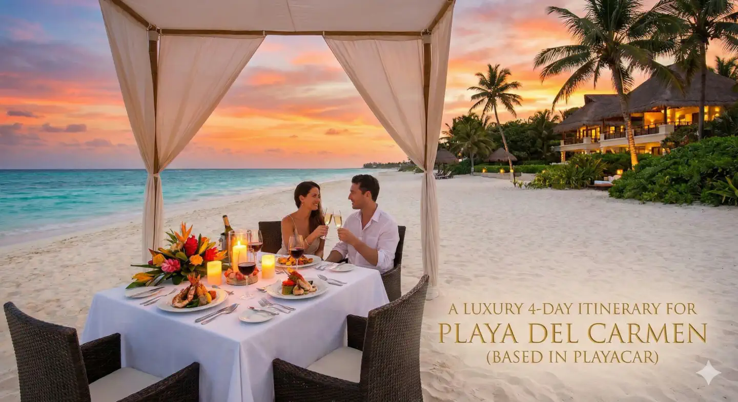 A Luxury 4-Day Itinerary for Playa del Carmen