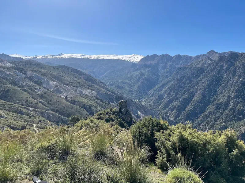 Scenic Drive Through Sierra Nevada National Park